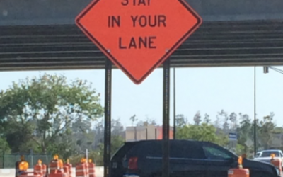 Stay in your lane!
